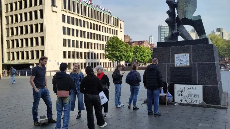 Demo Dialoog in Rotterdam